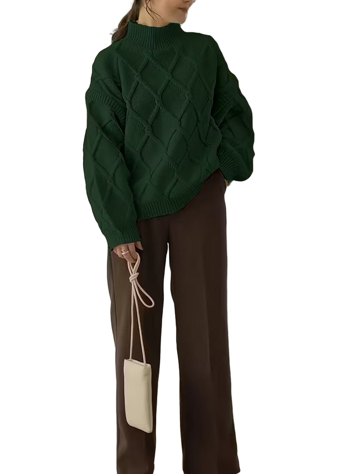 Women's Mock-Neck Sweater