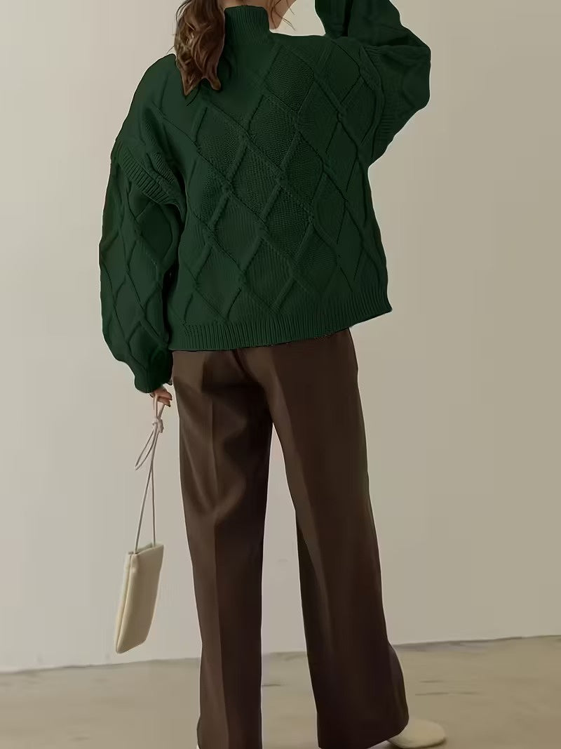 Women's Mock-Neck Sweater