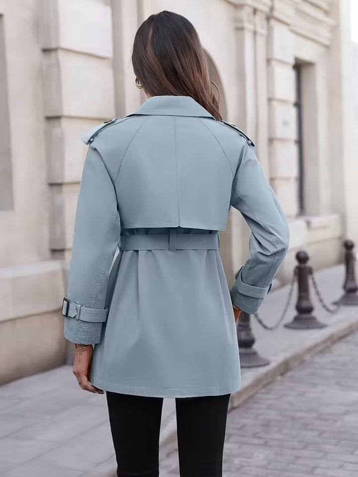 Women's Trench Coat with Belt