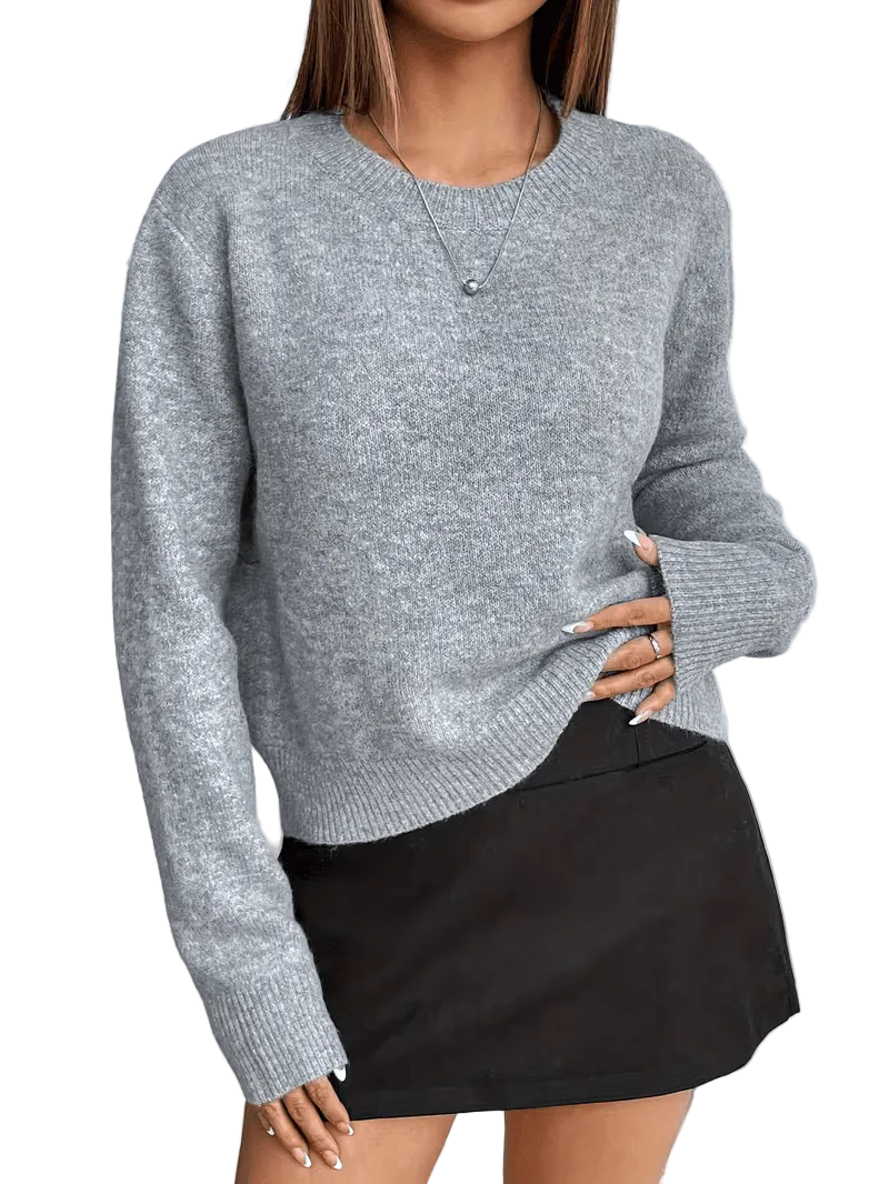 Women’s Crew Neck Knit Sweater