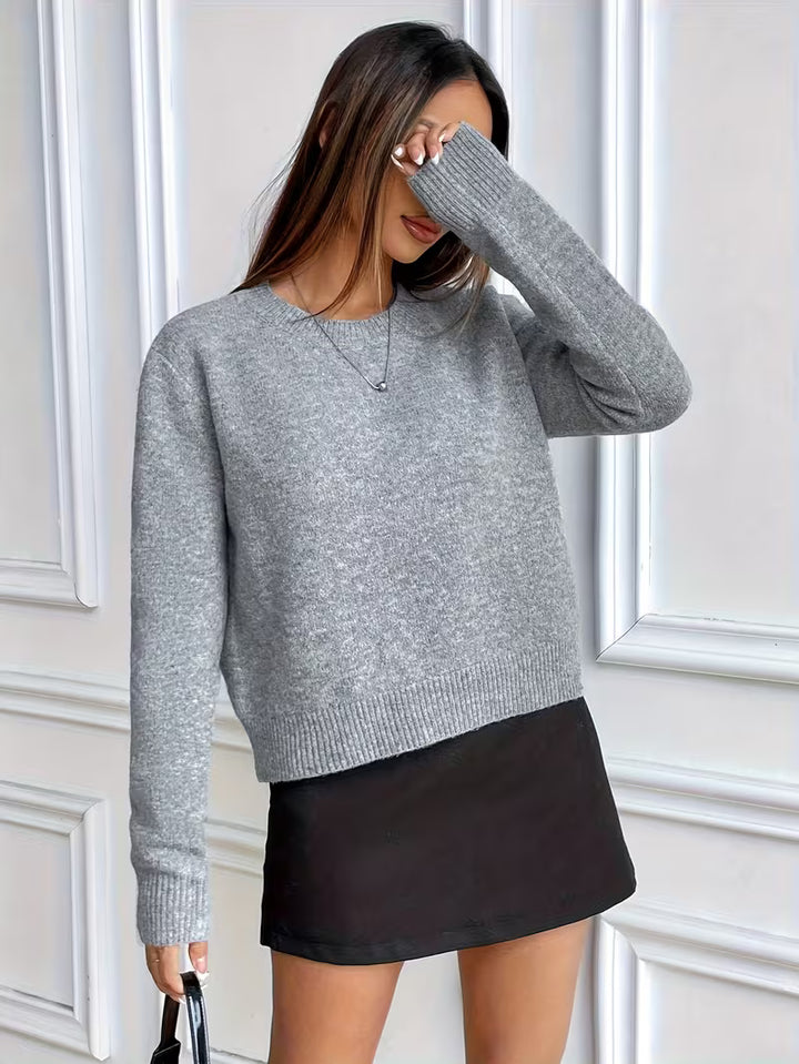 Women’s Crew Neck Knit Sweater