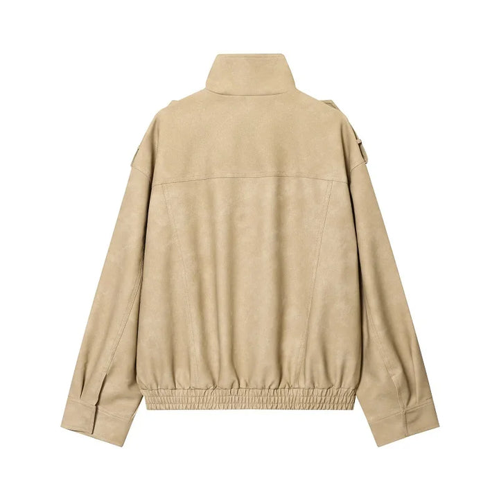 Women’s High-Neck Utility Jacket