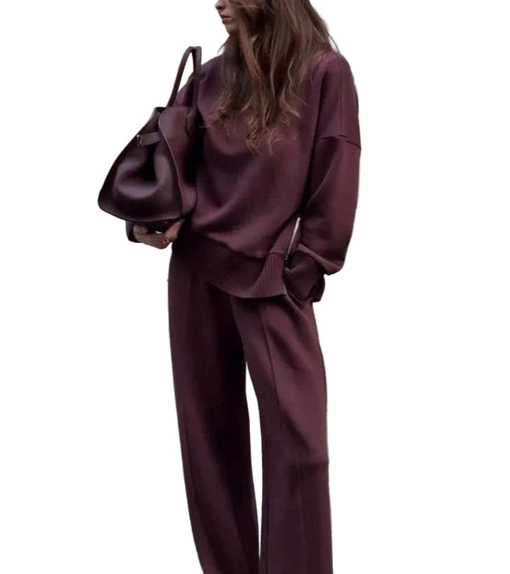 Women’s Knit Jumper and Trousers Set