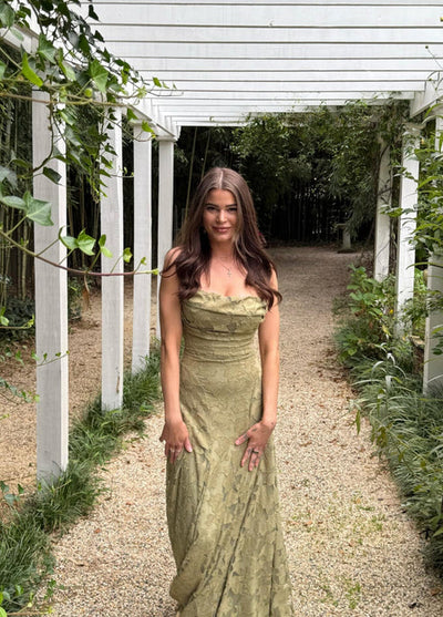 Women’s Lace Spaghetti Strap Maxi Dress
