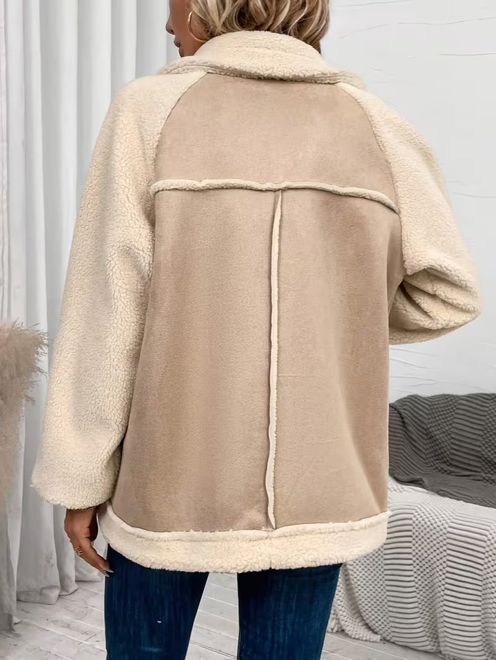 Women’s Zip Front Sherpa Lined Jacket
